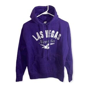 Women’s Sz S Las Vegas Nevada purple hoodie sweatshirt